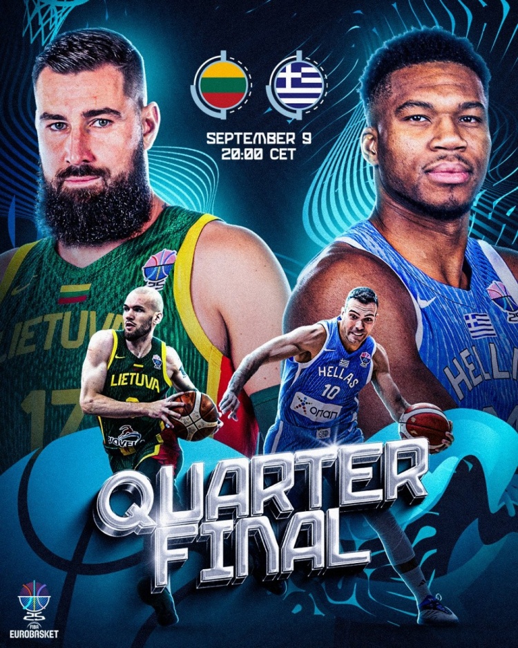 击败立陶宛, 字母哥挺身